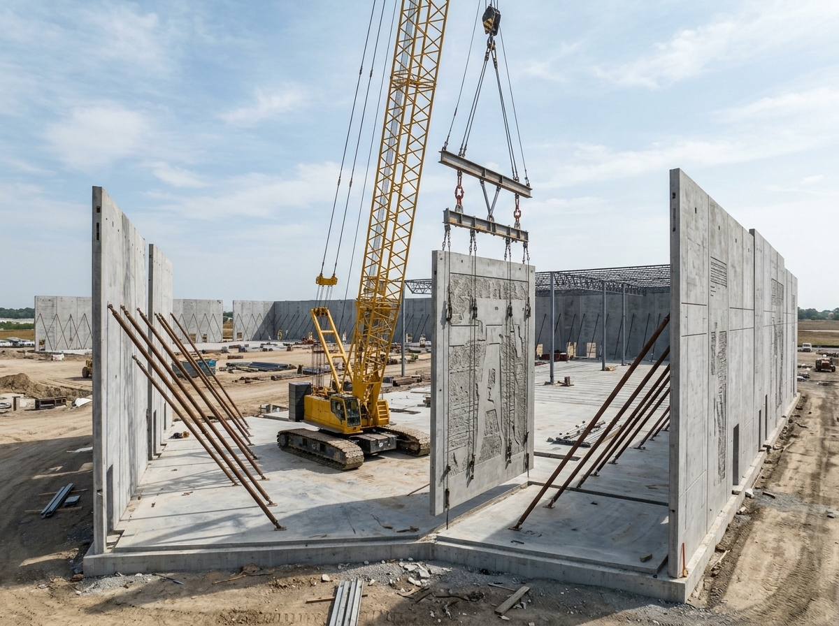 Megasite Distribution Center Slabs in Memphis, TN